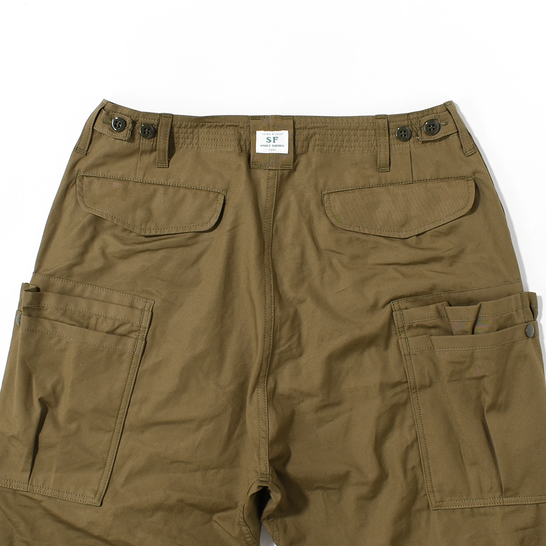 [SF-262334]SASSAFRAS(ササフラス)Overgrown Pants / Cotton Poplin (オーバーグロウンパンツ/コットンポプリン)の商品画像