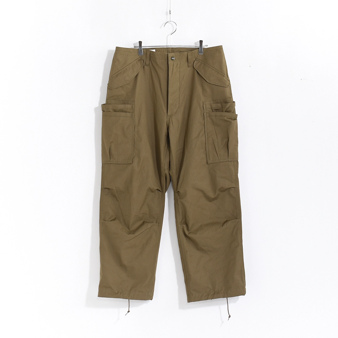 SF-262334]SASSAFRAS(ササフラス)Overgrown Pants / Cotton Poplin