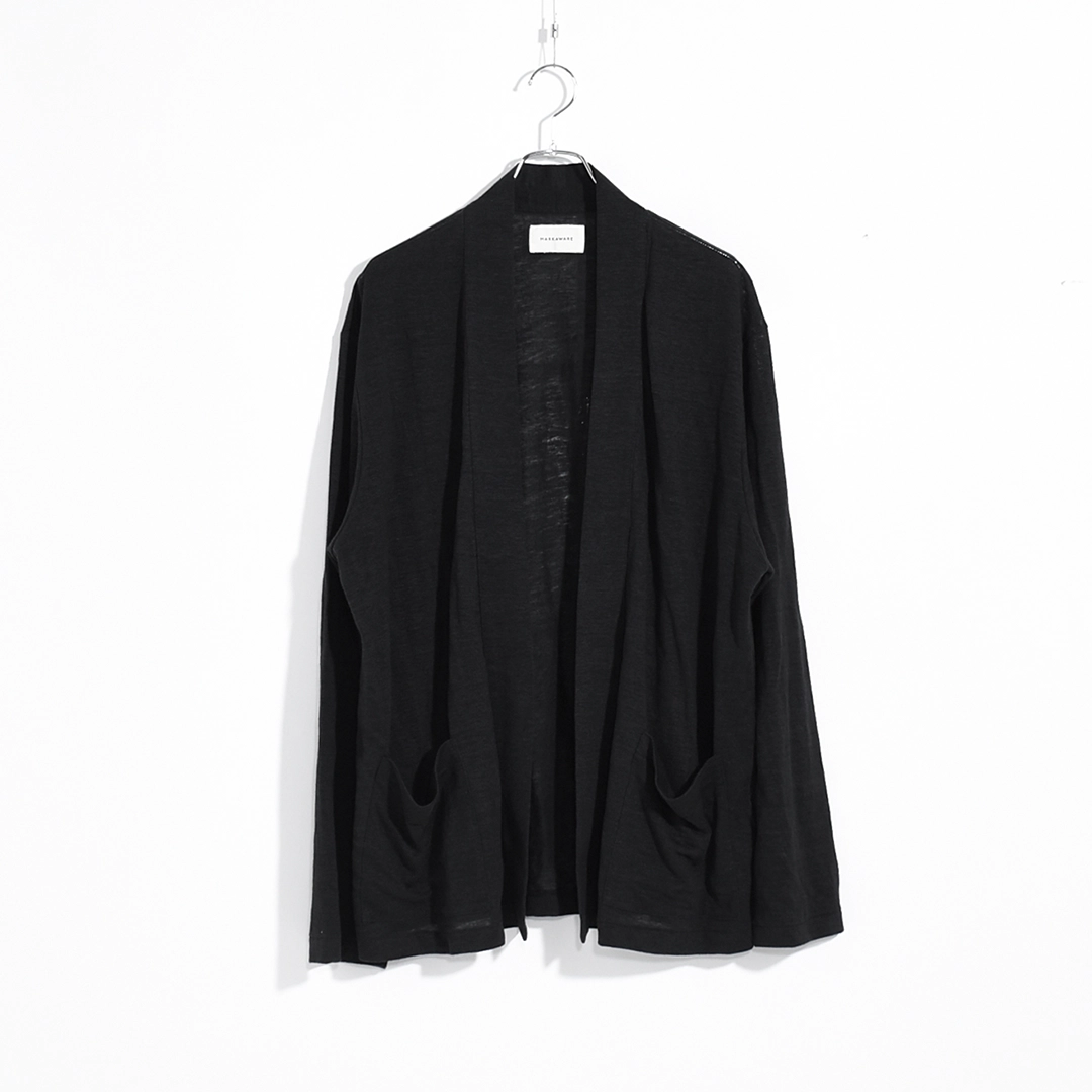 a26b07cs01c]MARKAWARE (マーカウェア) Hemp Knit Japanese Cardigan