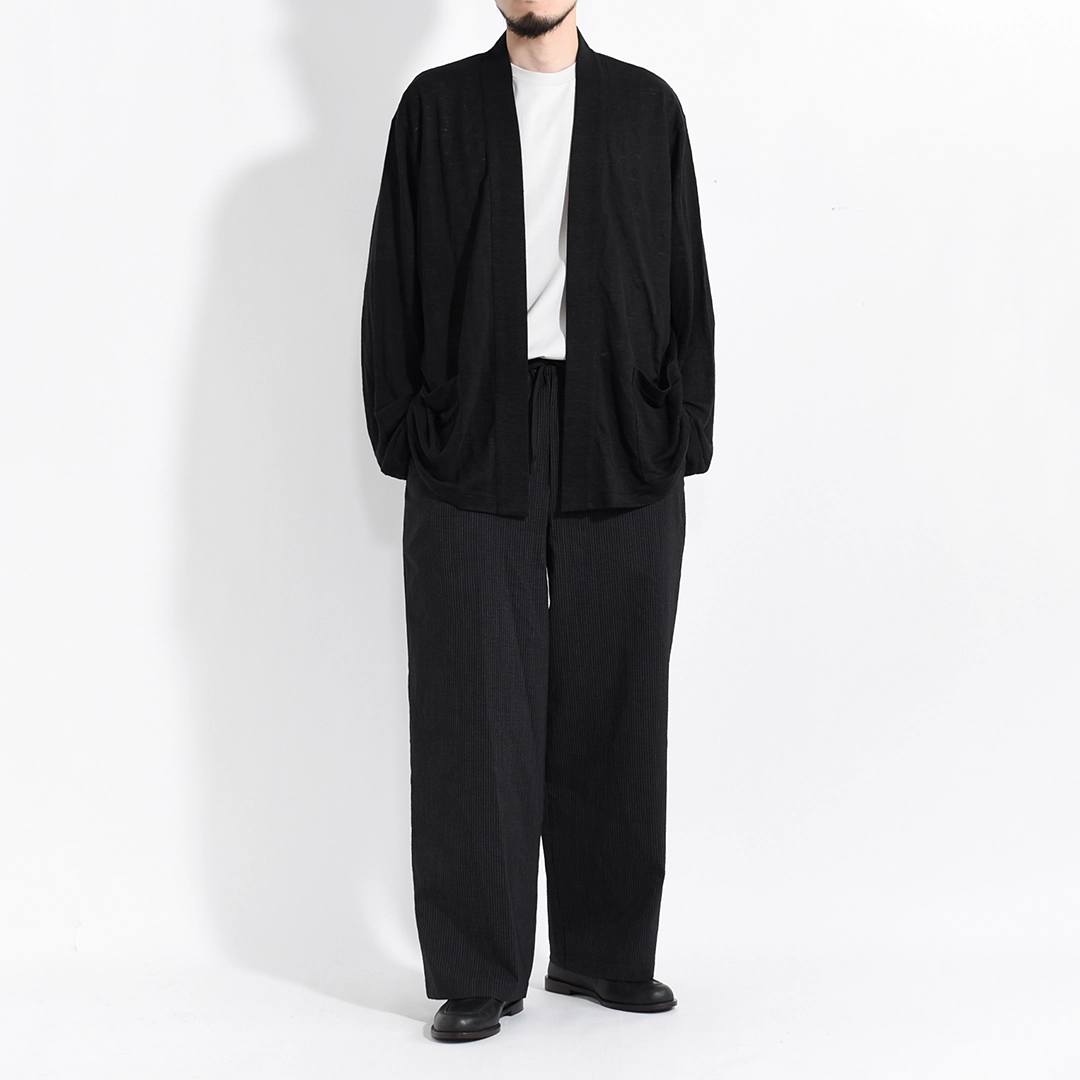 a26b07cs01c]MARKAWARE (マーカウェア) Hemp Knit Japanese Cardigan