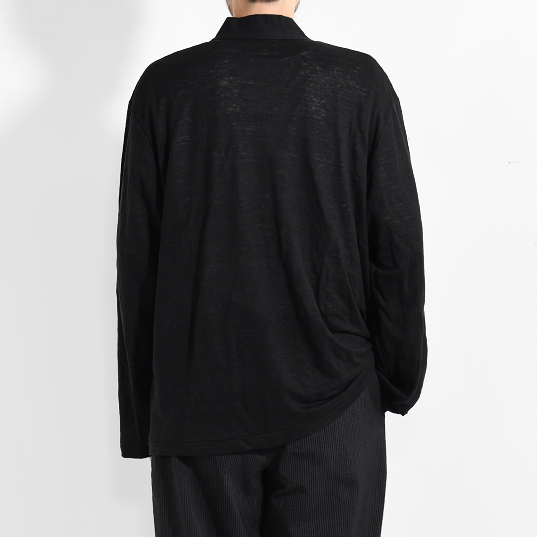 a26b07cs01c]MARKAWARE (マーカウェア) Hemp Knit Japanese Cardigan