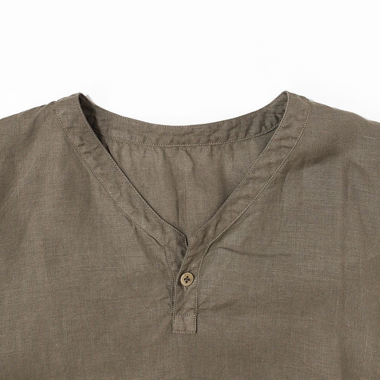 mittan SH-131DC 蓬(濃) サイズ2 SH-126DC]MITTAN(ミタン/ミッタン)大麻長袖プルオーバー(草木濃