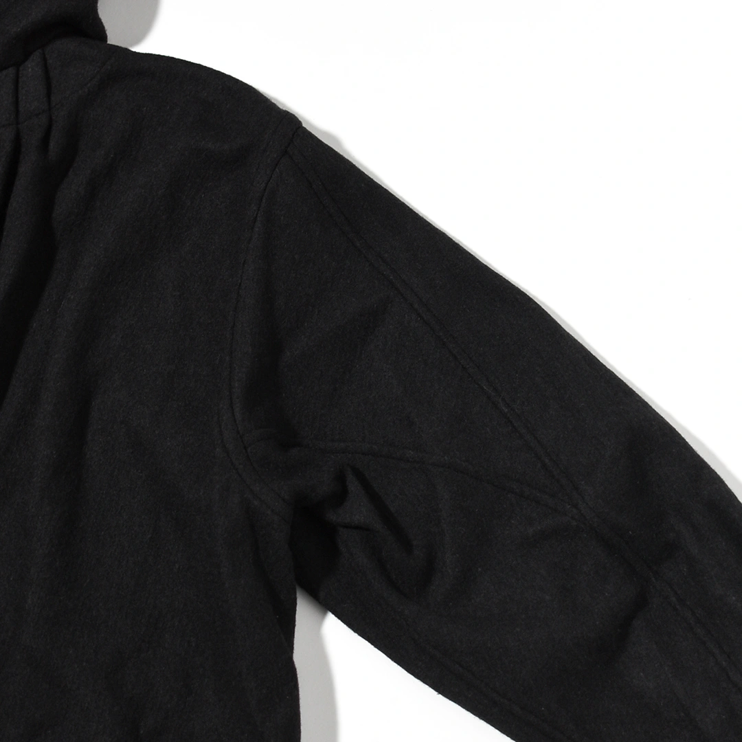 (s-043-bk)SUNNY ELEMENT(サニーエレメント)Grove Shirt/Wool Silk(グローブシャツ/ウールシルク)の商品画像