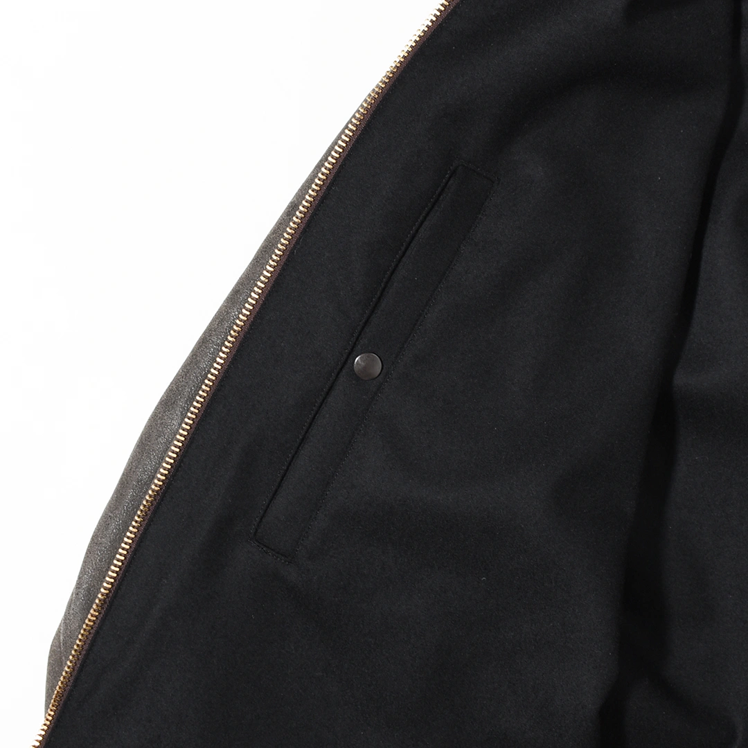 m25d13bl01c]marka(マーカ) Cracked Goat Leather Leather Sports