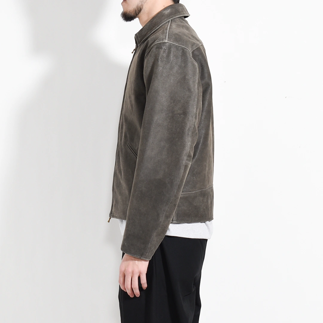 m25d13bl01c]marka(マーカ) Cracked Goat Leather Leather Sports