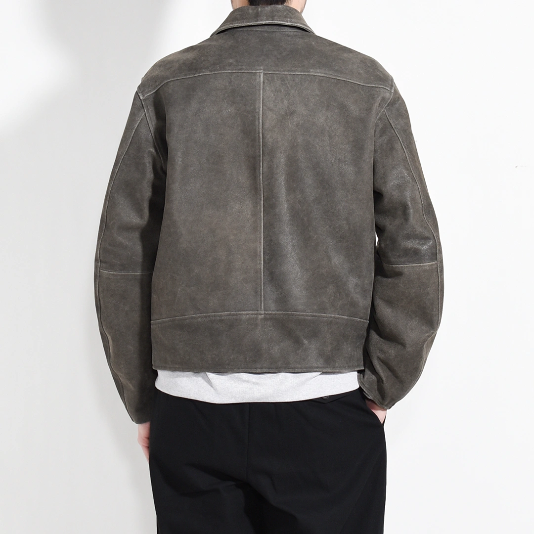 m25d13bl01c]marka(マーカ) Cracked Goat Leather Leather Sports