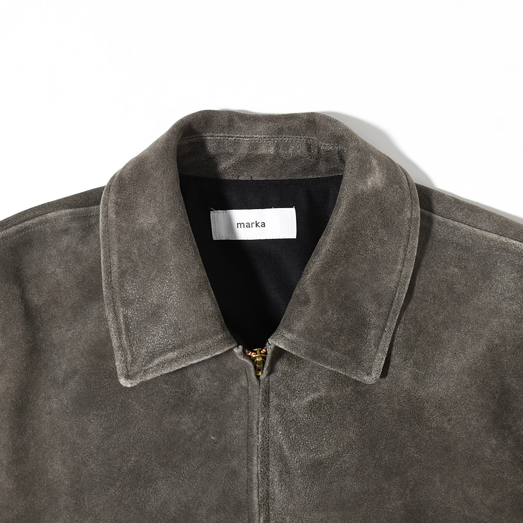 m25d13bl01c]marka(マーカ) Cracked Goat Leather Leather Sports
