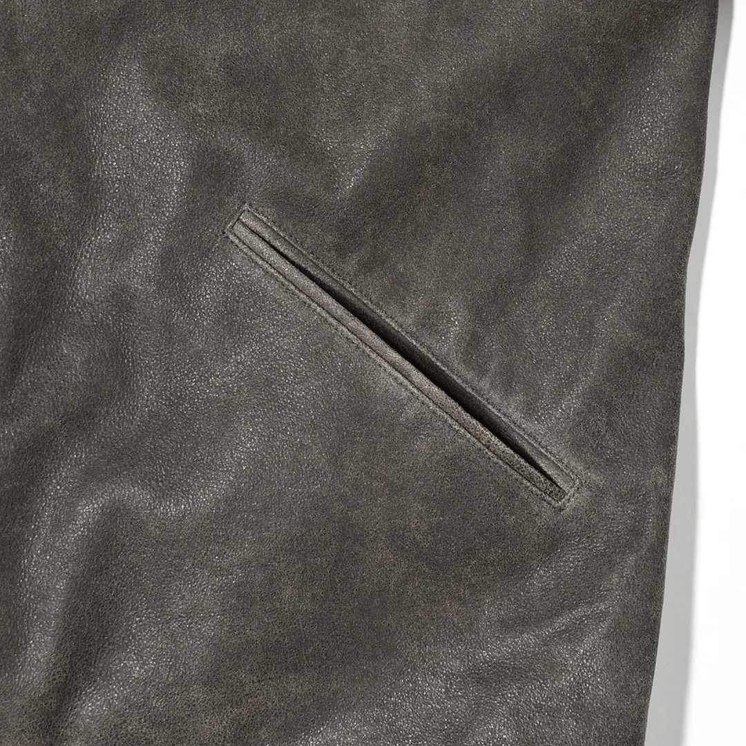 m25d13bl01c]marka(マーカ) Cracked Goat Leather Leather Sports