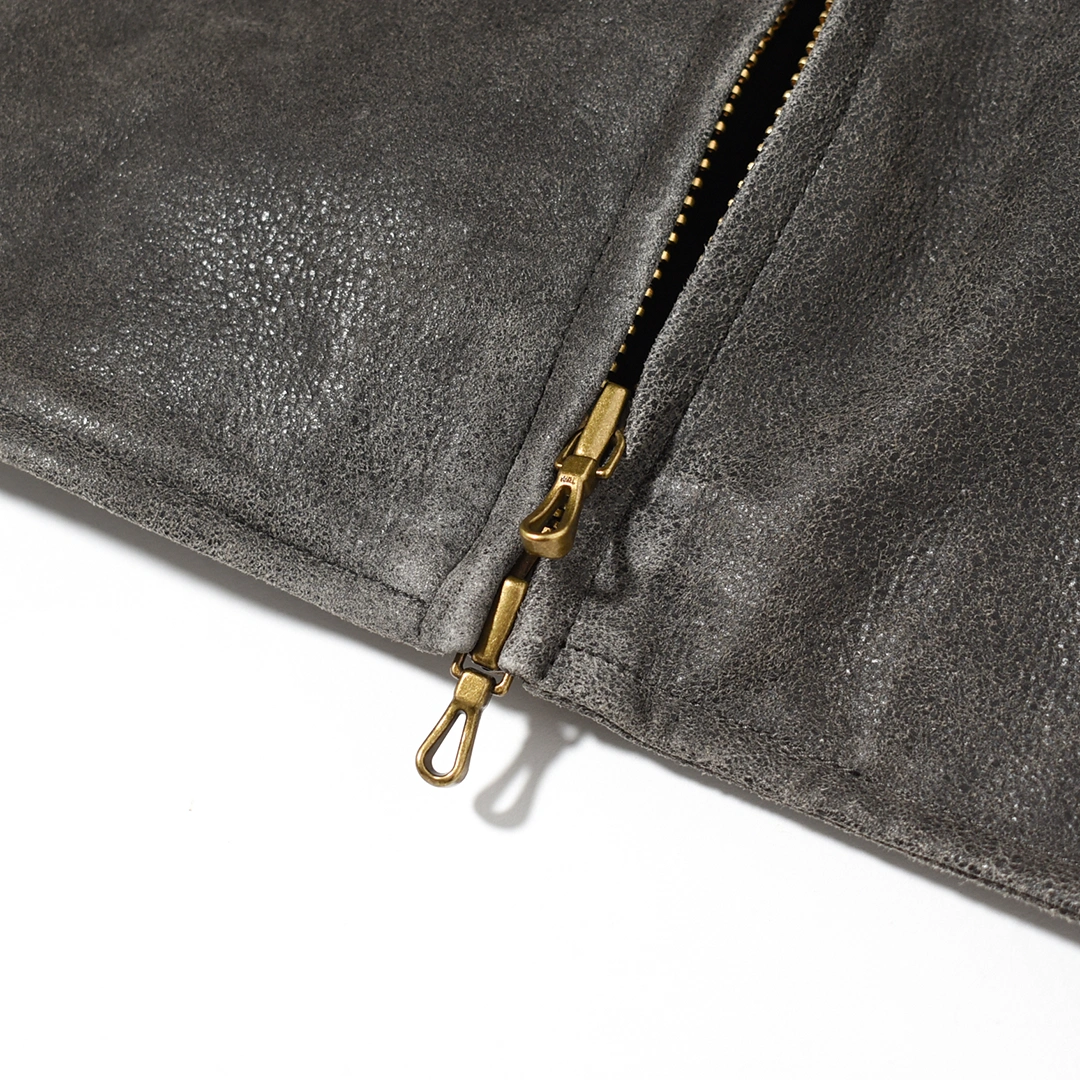 m25d13bl01c]marka(マーカ) Cracked Goat Leather Leather Sports