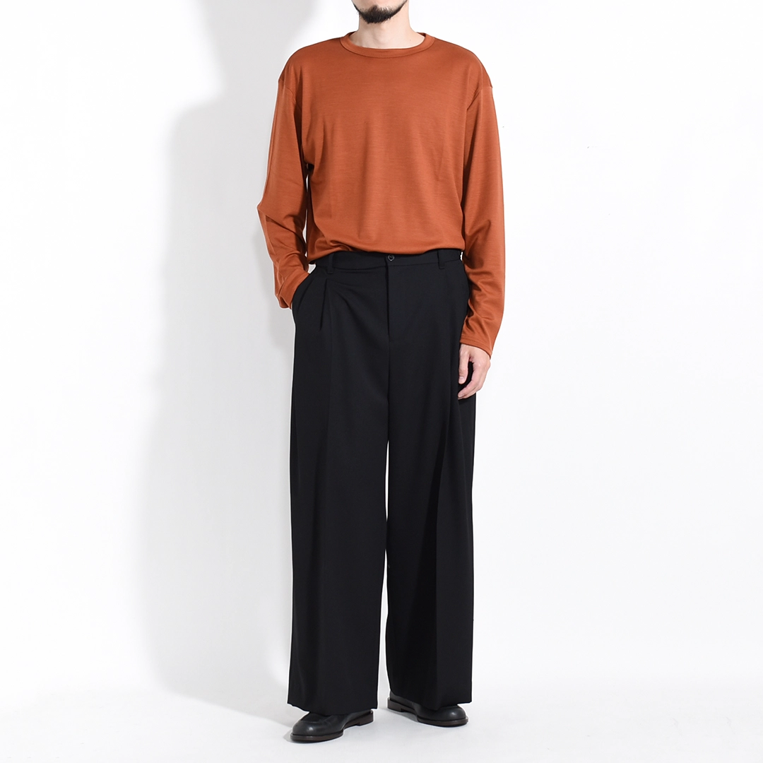 [BO-26FW-CS01] BOHYA (ボーヤ) Sophie Tee (ソフィーT/ウールTシャツ)の商品画像