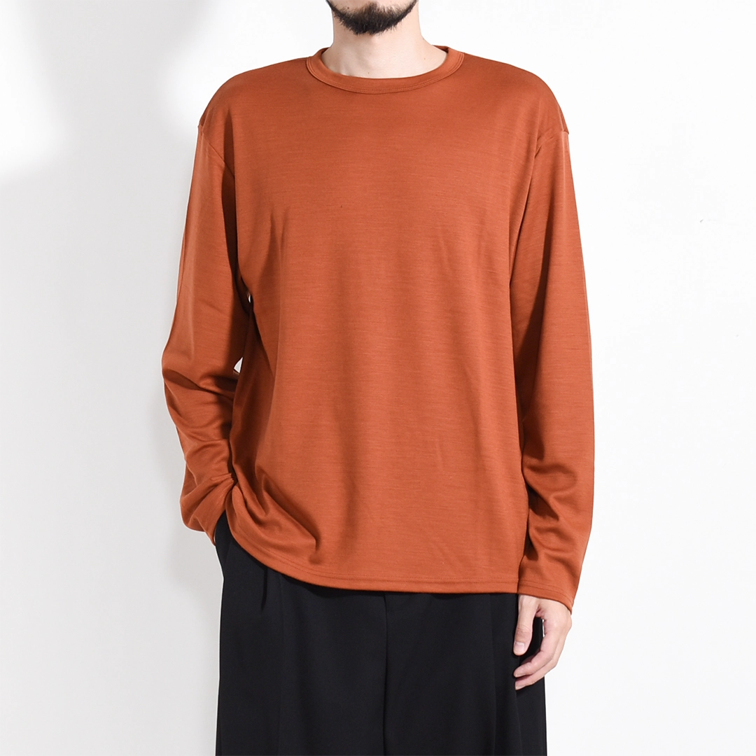 [BO-26FW-CS01] BOHYA (ボーヤ) Sophie Tee (ソフィーT/ウールTシャツ)の商品画像