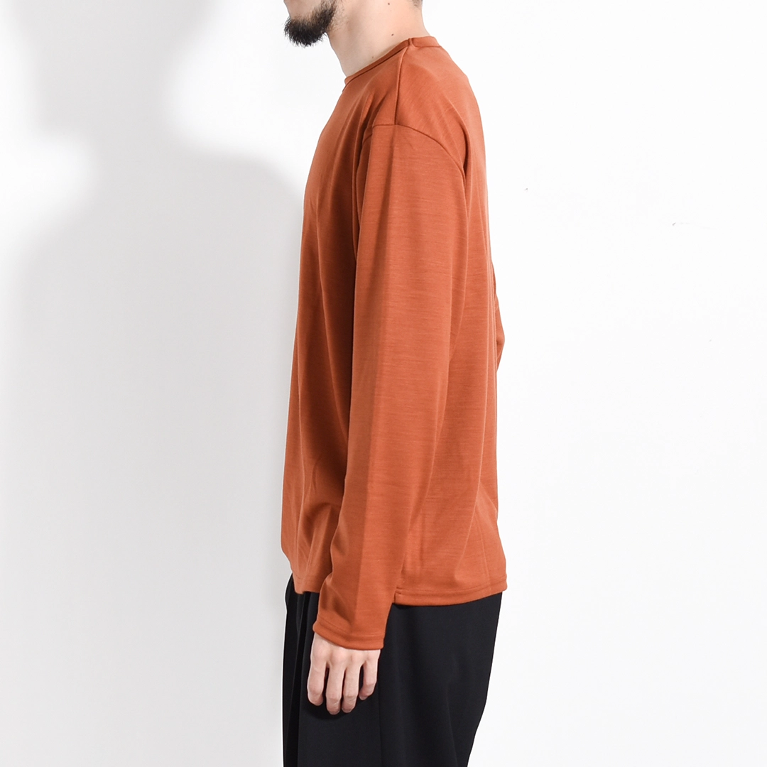 [BO-26FW-CS01] BOHYA (ボーヤ) Sophie Tee (ソフィーT/ウールTシャツ)の商品画像