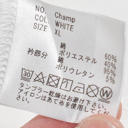 【30% OFF】[Champv]tangenet(タンジェネット) Champ V (チャンプV/VネックTシャツ)[OUTLET]の商品画像