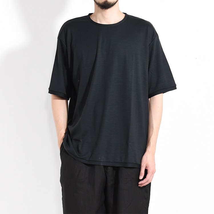 T-34]MITTAN(ミタン/ミッタン)スーパー120's ウールスムース半袖