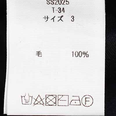 T-34]MITTAN(ミタン/ミッタン)スーパー120's ウールスムース半袖