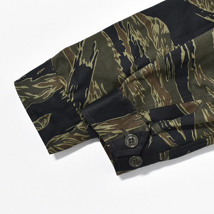 SF-242159]SASSAFRAS(ササフラス)G.D.U Jacket / Tiger Twill
