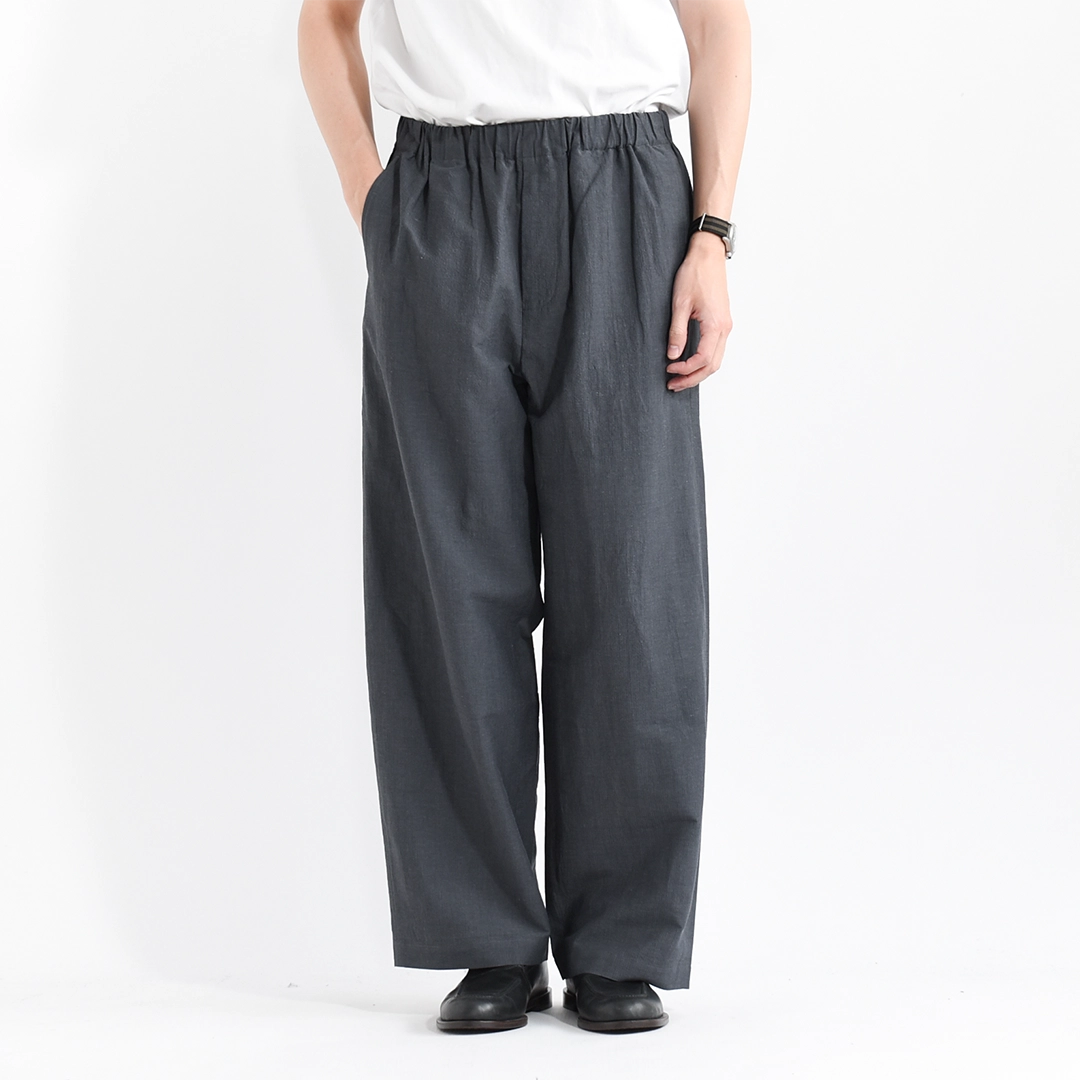 [UNPT77C]un/unbient(アン/アンビエント)Easy Pants / Cotton Linen (イージーパンツ/コットンリネン)の商品画像
