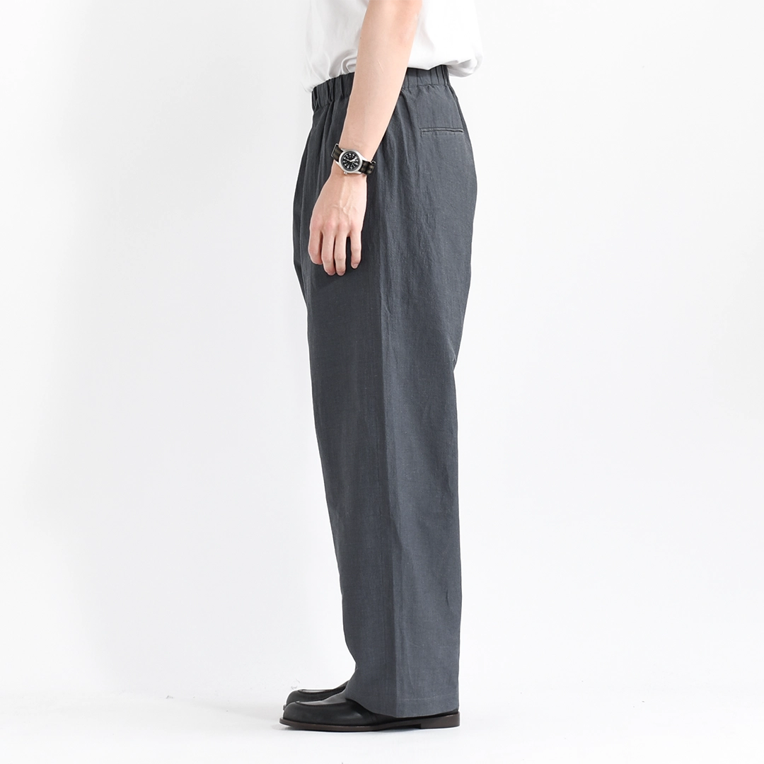 [UNPT77C]un/unbient(アン/アンビエント)Easy Pants / Cotton Linen (イージーパンツ/コットンリネン)の商品画像