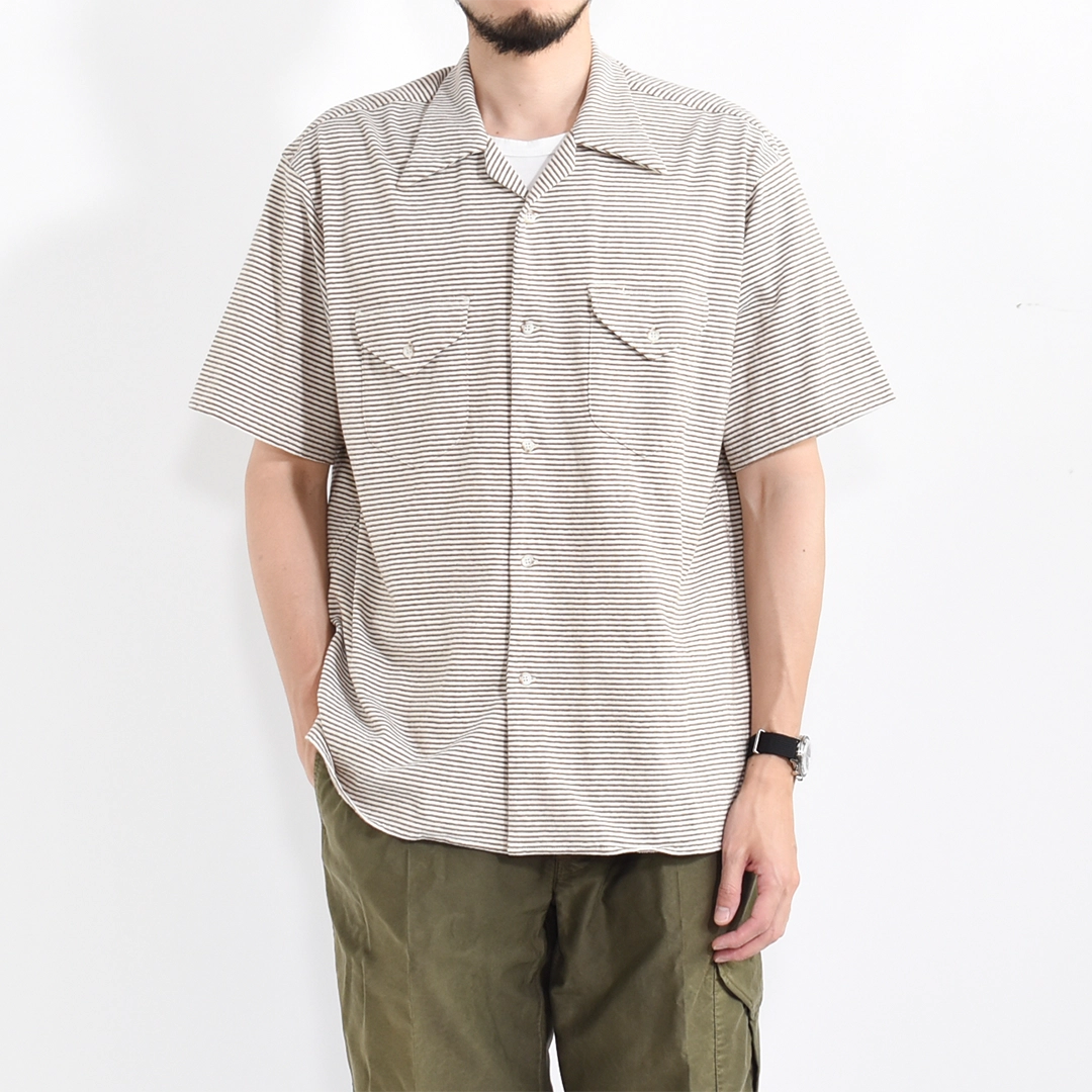 261OJ-CT12]OLD JOE(オールドジョー)Malti Striped Sports Shirts