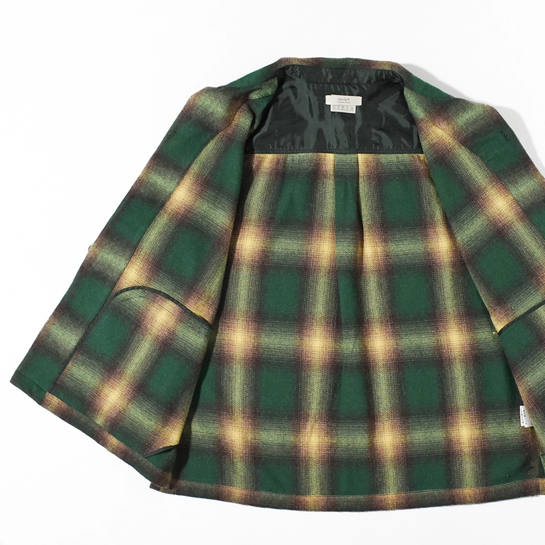 [26A-NBT-SH04]norbit by Hiroshi Nozawa(ノービットバイヒロシノザワ) Ombre Check Shirts (オンブレチェックシャツ)の商品画像