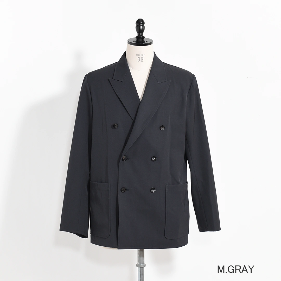 30% OFF】[m25d01jk01c]marka(マーカ) 2/60 Washer Wool Gabardine W.B