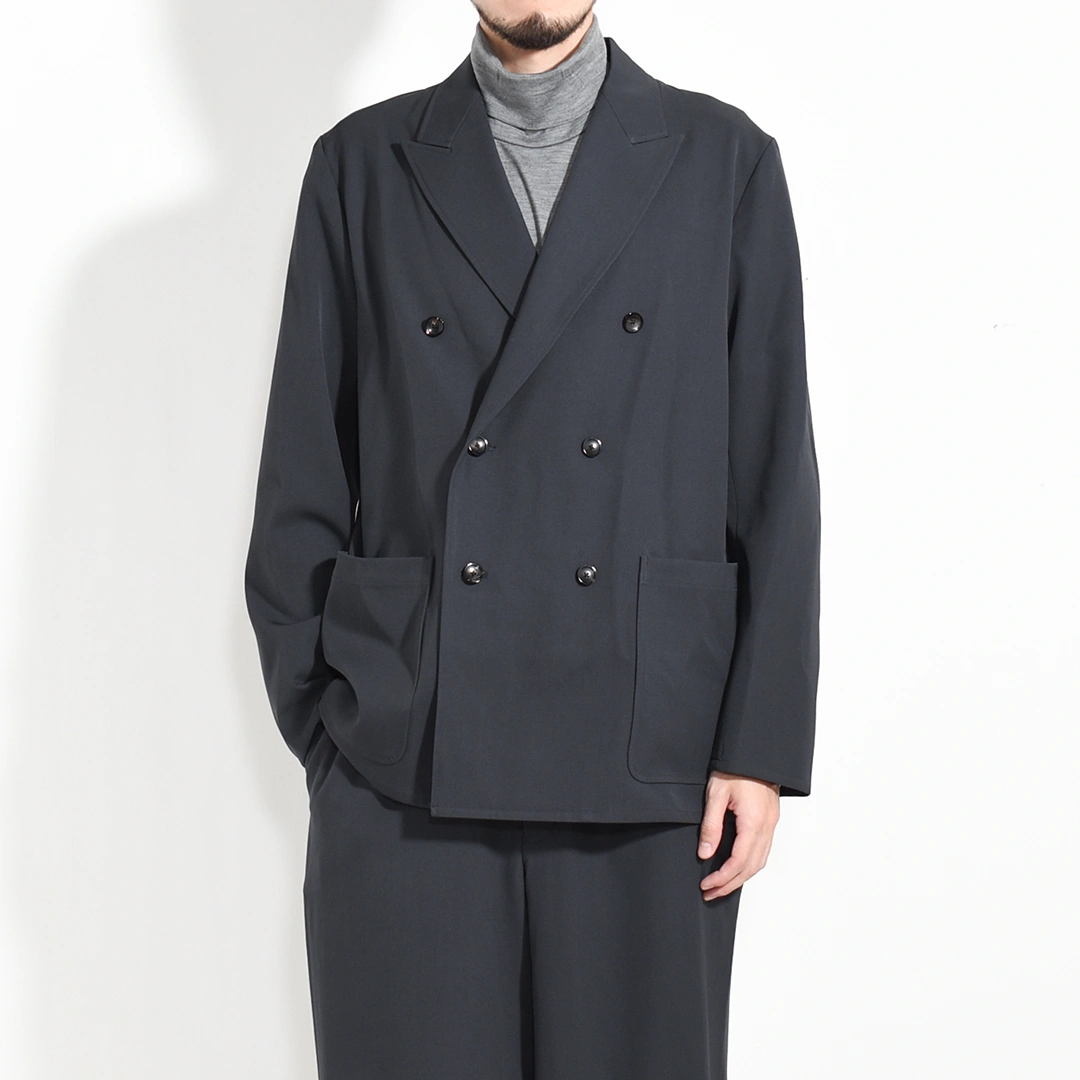 30% OFF】[m25d01jk01c]marka(マーカ) 2/60 Washer Wool Gabardine W.B