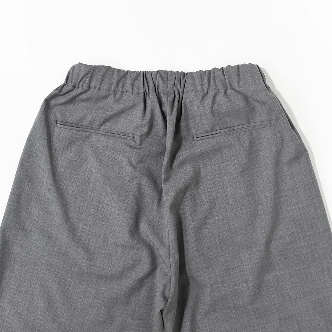 [UNPT77C]un/unbient(アン/アンビエント)Easy Pants /Wool Poly (イージーパンツ/ウールポリ)の商品画像