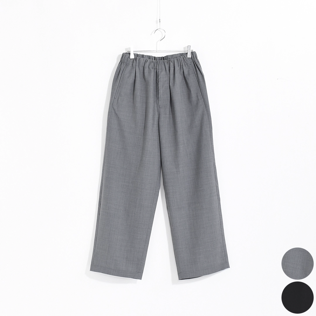 un/unbient アン 24SS 日本製 EASY TROUSERS SHORTS 2タック イージートラウザーズショーツ UNPT68 3 dullred アンビエント ショートパンツ ボトムス【新古品】【中古】【un/unbient】 50% OFF】[UNPT68]un/unbient(アン/アンビエント)EASY TROUSERS SHORTS