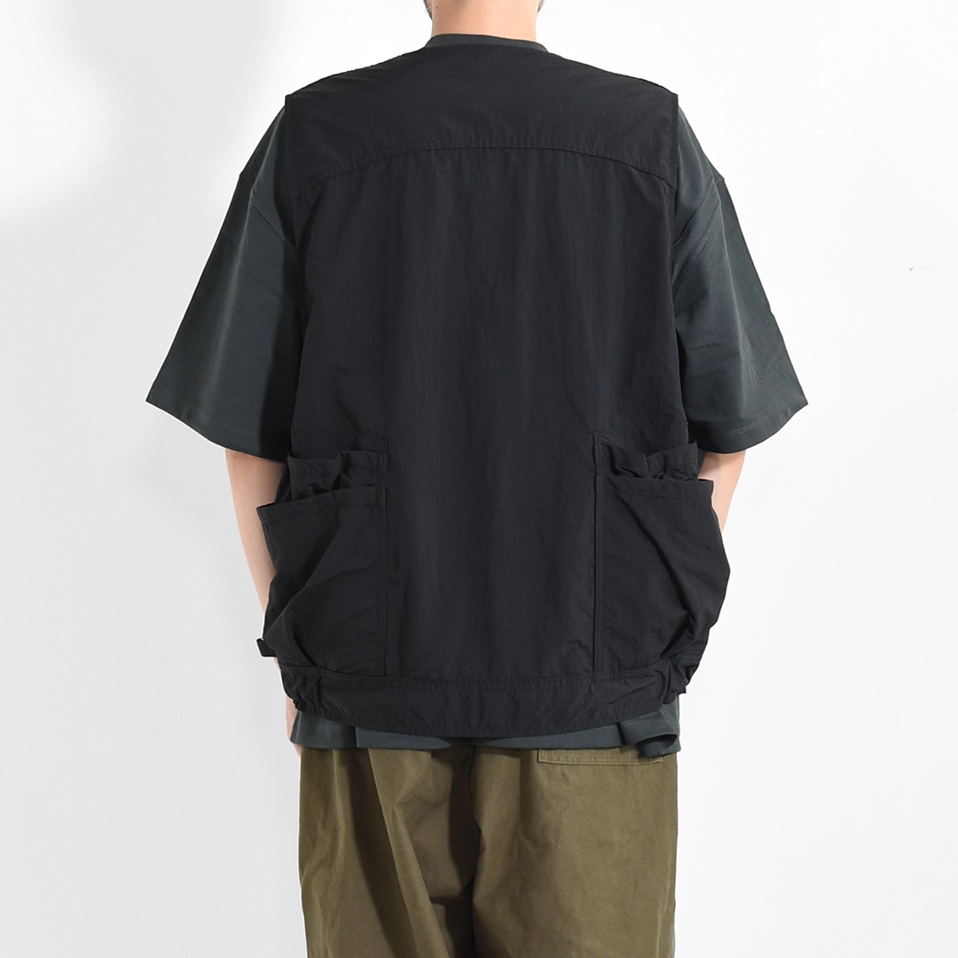 SF-262326]SASSAFRAS(ササフラス) OVERGROWN HIKER VEST-NYLON RIPSTOP