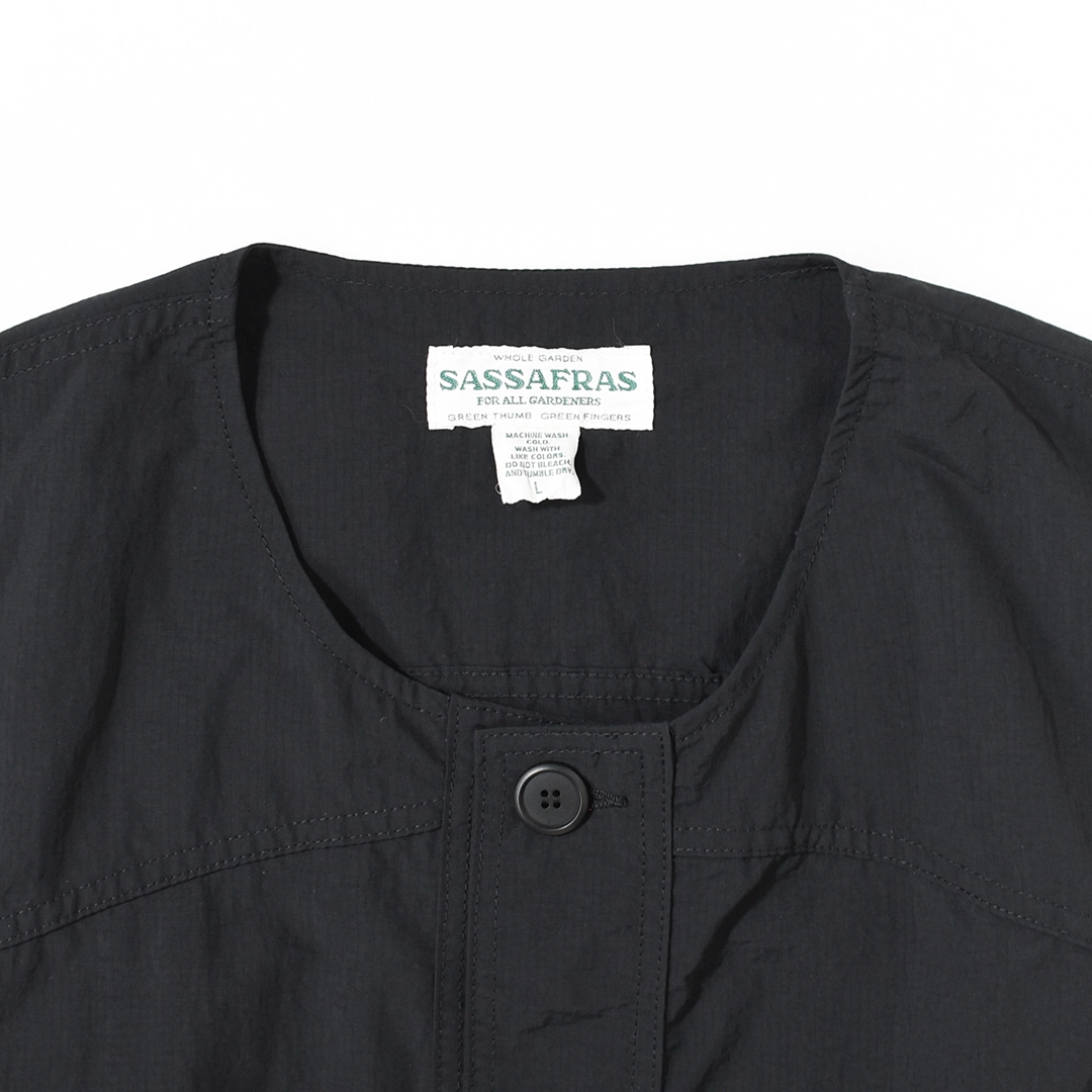 SF-262326]SASSAFRAS(ササフラス) OVERGROWN HIKER VEST-NYLON RIPSTOP