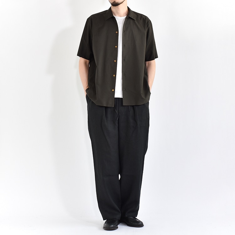 30% OFF】(km241sh02a)KIMURA(キムラ/木村)No Pinhole Shirt H/S(ノー