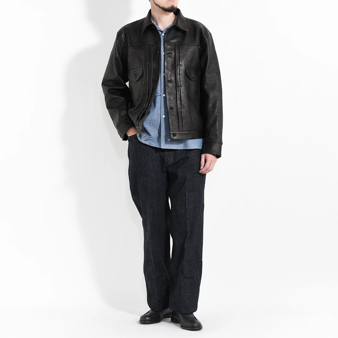 252OJ-JK18]OLD JOE(オールドジョー)PATINA HORSE-HIDE JEAN JACKET