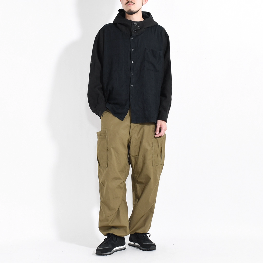 [ch3030] CHANGES (チェンジーズ) Remake Linen Parka(リメイクリネンパーカ)の商品画像