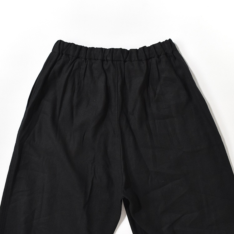 PT-68]MITTAN(ミタン/ミッタン)綾織絹麻ワイドパンツ | MITTAN