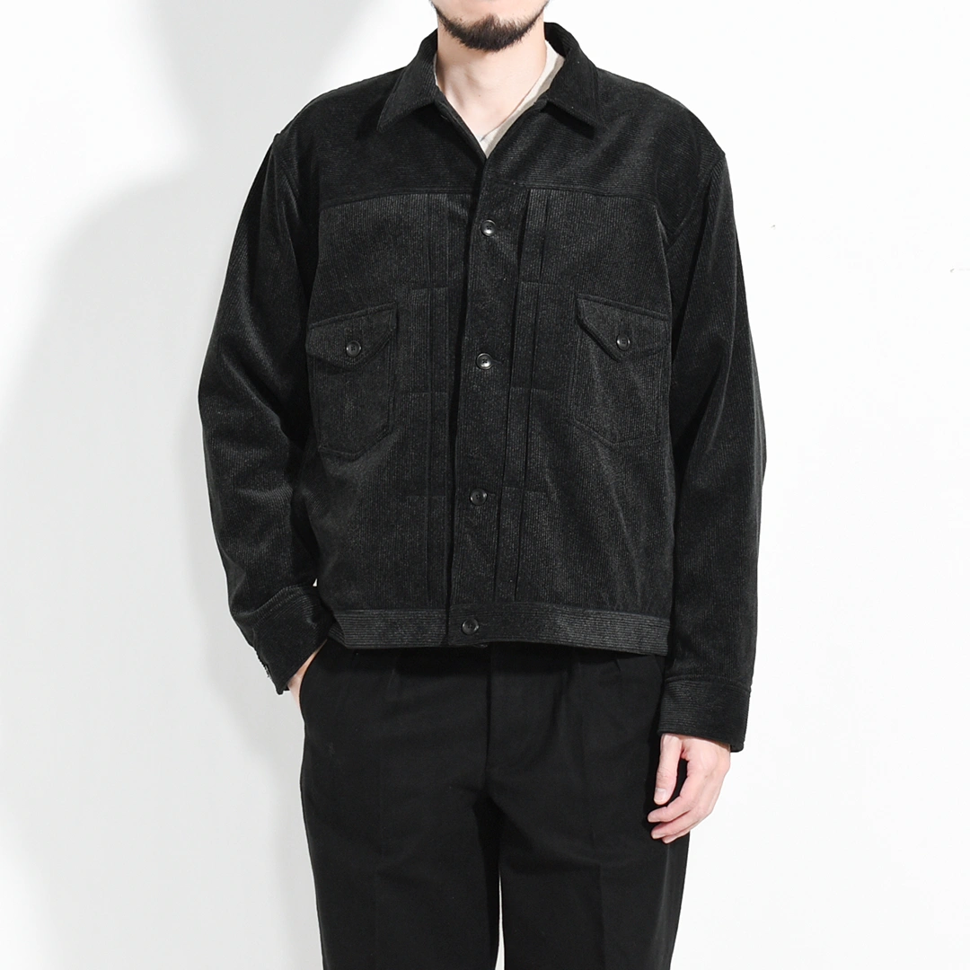 252OJ-JK11)OLD JOE(オールドジョー)Printed Cords Jean Jacket(プリン