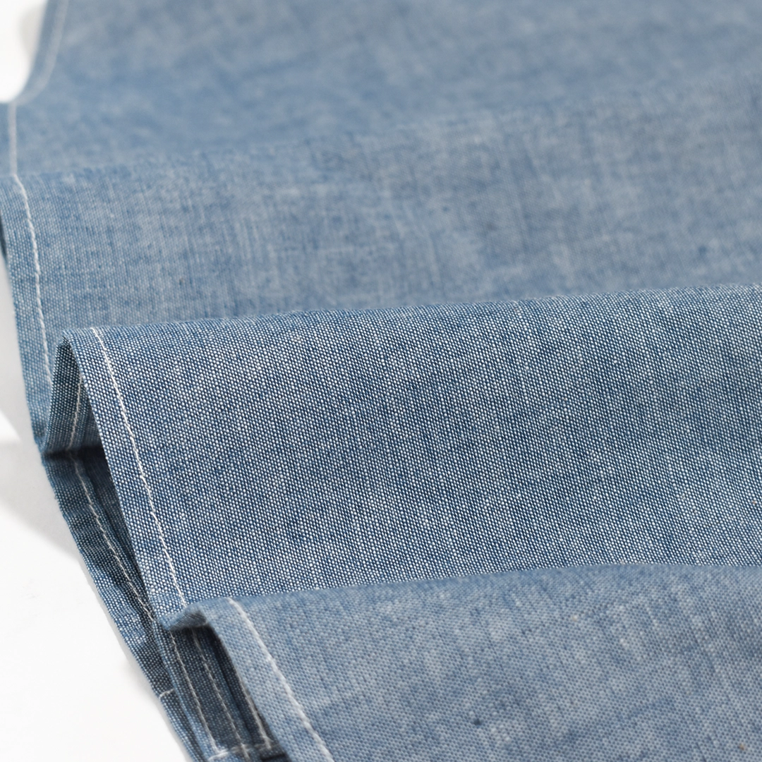 [SF-262353]SASSAFRAS (ササフラス) Digs Crew Half 1/2 - 5oz Chambray (ディグズクルーハーフ 1/2 - 5オンスシャンブレー)の商品画像