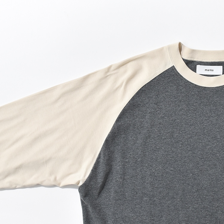 トップス marka BASE BALL SHIRT 40% OFF】[m23b-11cs01b]marka (マーカ)RAGLAN BASE BALL TEE
