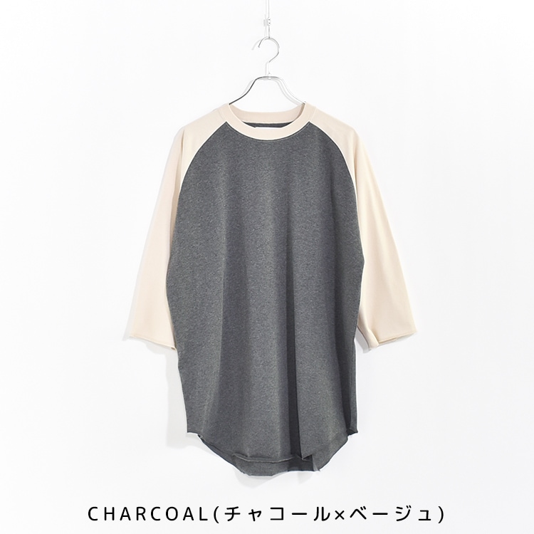 40% OFF】[m23b-11cs01b]marka (マーカ)RAGLAN BASE BALL TEE