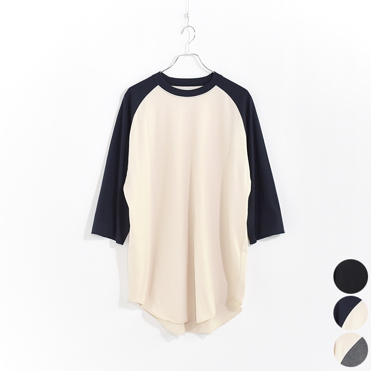 【18％OFF】 blurhms, Size3 Tシャツ, ラグラン ベースボール トップス