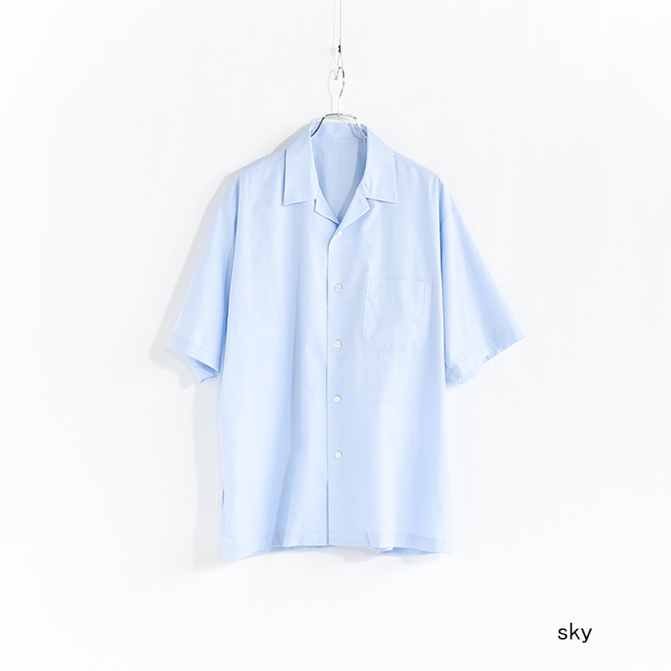 【50% OFF】[UNSH39]un/unbient(アン/アンビエント)KAIKIN SHIRT H/S (開襟シャツハーフスリーブ)[OUTLET]の商品画像