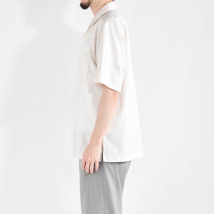 【50% OFF】[UNSH39]un/unbient(アン/アンビエント)KAIKIN SHIRT H/S (開襟シャツハーフスリーブ)[OUTLET]の商品画像