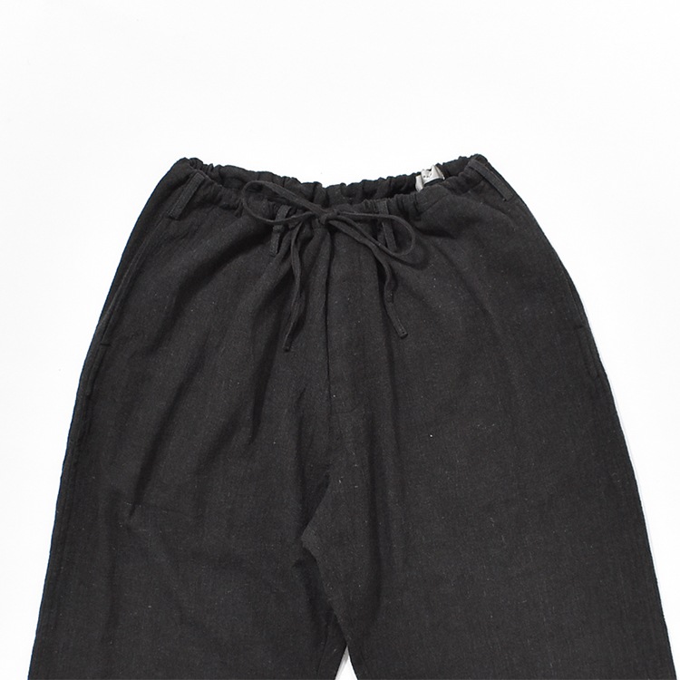 【30% OFF】[A4S-N001W]alvana(アルヴァナ/アルバナ) Handspun hemp easy pants (ハンドスパンヘンプイージーパンツ)[OUTLET]の商品画像