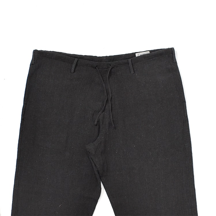 【30% OFF】[A4S-N001W]alvana(アルヴァナ/アルバナ) Handspun hemp easy pants (ハンドスパンヘンプイージーパンツ)[OUTLET]の商品画像