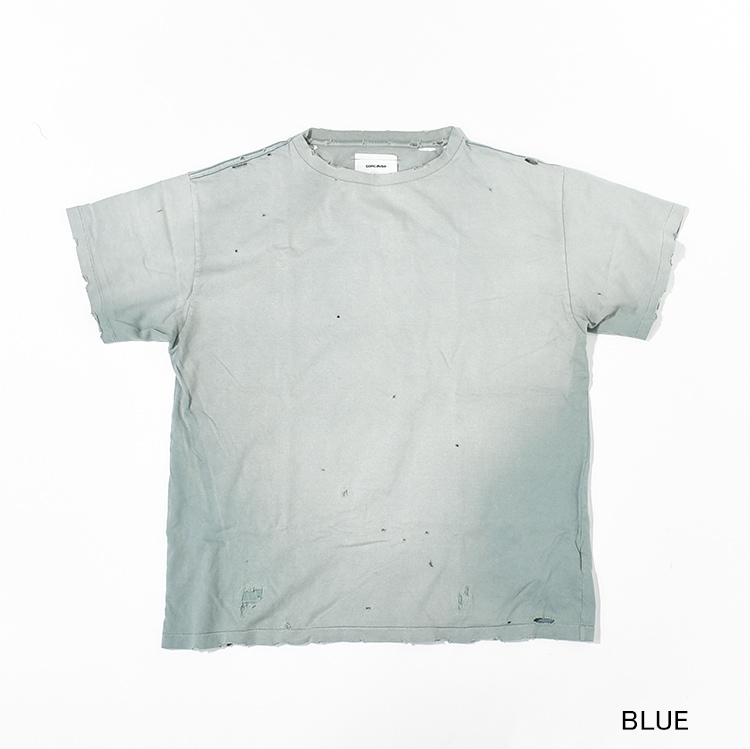 50% OFF】[2401024M]concause(コンコース) HAND REPAIR FADE TEE