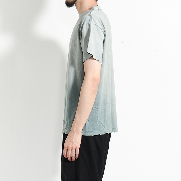 50% OFF】[2401024M]concause(コンコース) HAND REPAIR FADE TEE