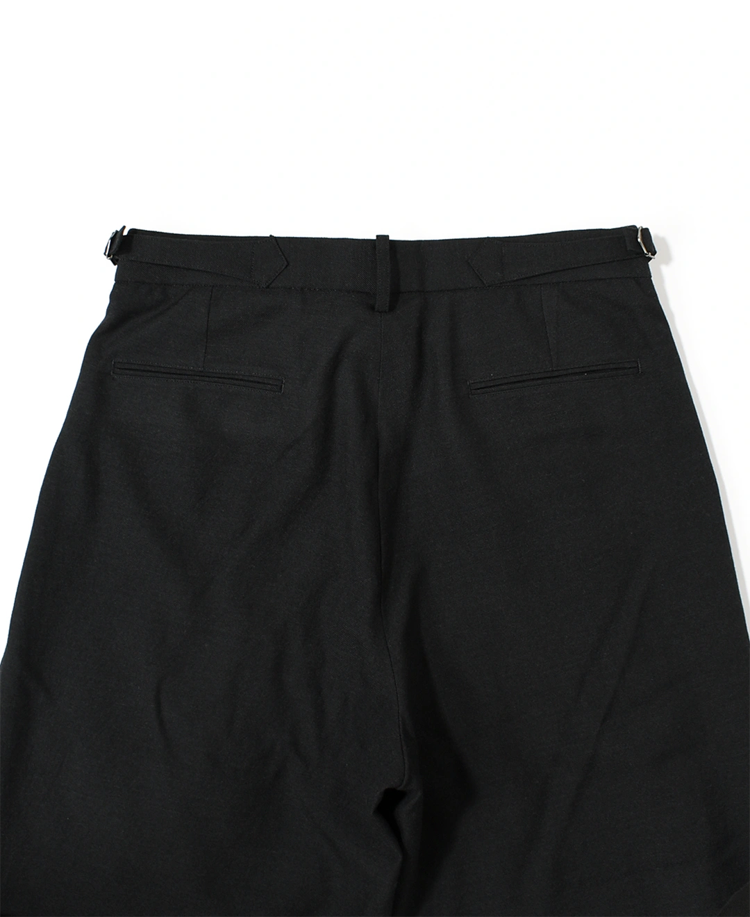 m25c12pt01c]marka(マーカ) Tumbled Wool Serge Two Tuck Baggy