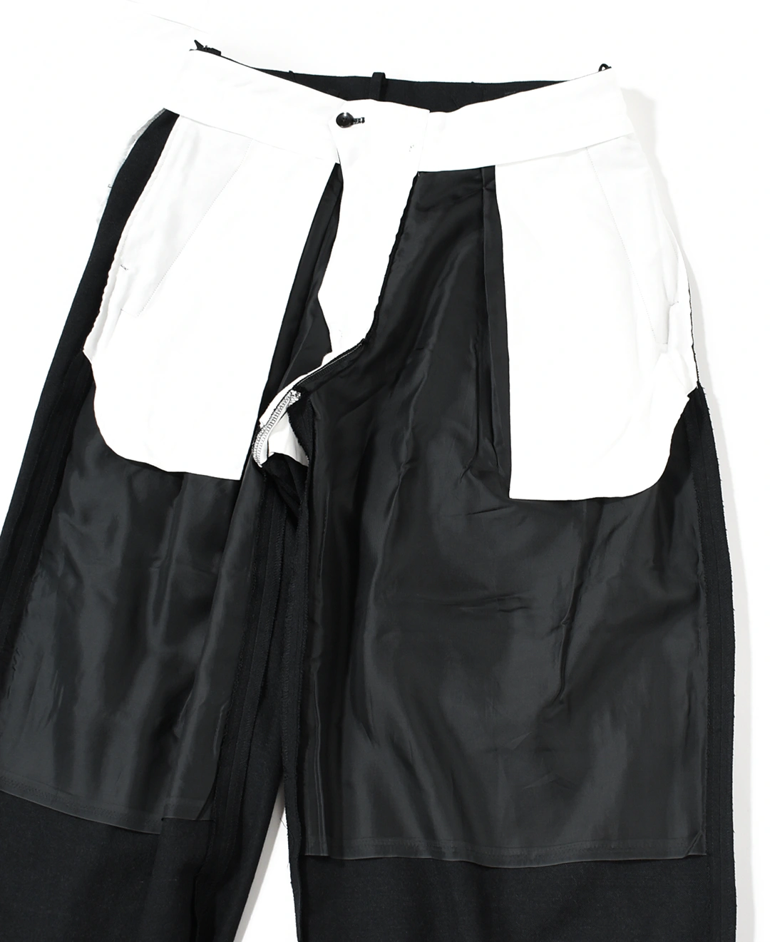 m25c12pt01c]marka(マーカ) Tumbled Wool Serge Two Tuck Baggy