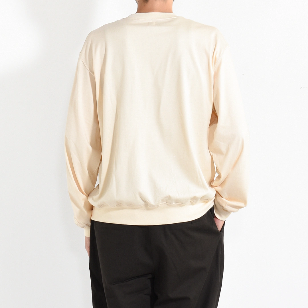 [bROOTS25F5]blurhms ROOTSTOCK(ブラームスルーツストック) Silk Cotton 20/80 L/S P/O (シルクコットン 20/80 ロングスリーブプルオーバー)の商品画像