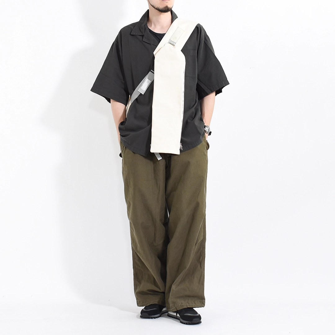 pocci-dayo。 2点おまとめ価格。 111yz300] YOROZU(ヨロズ)Niten-Sash Shoulder Japanese Canvas(二天
