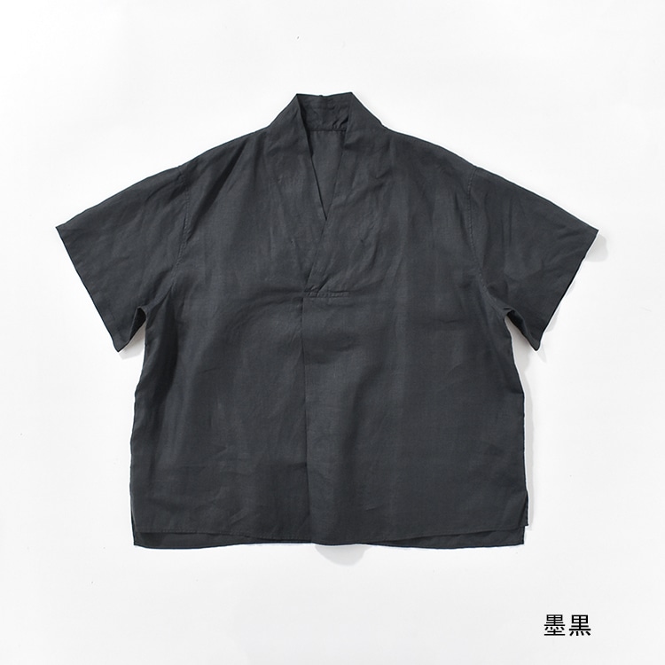 IONO リネン 麻 ラミー 100%超薄手ノースリーブシャツ mittan 系 IONO